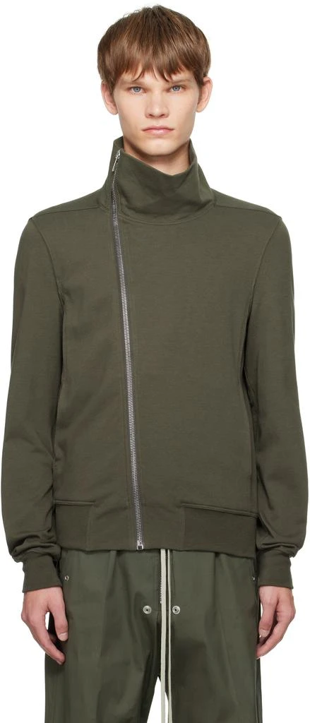 Rick Owens Khaki Concordians Bauhaus Jogger Track Jacket 1