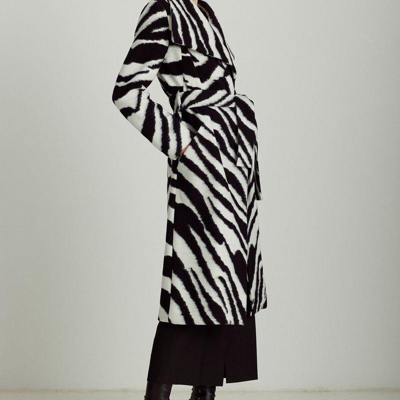 Dawn Levy Gisele Coat Zebra