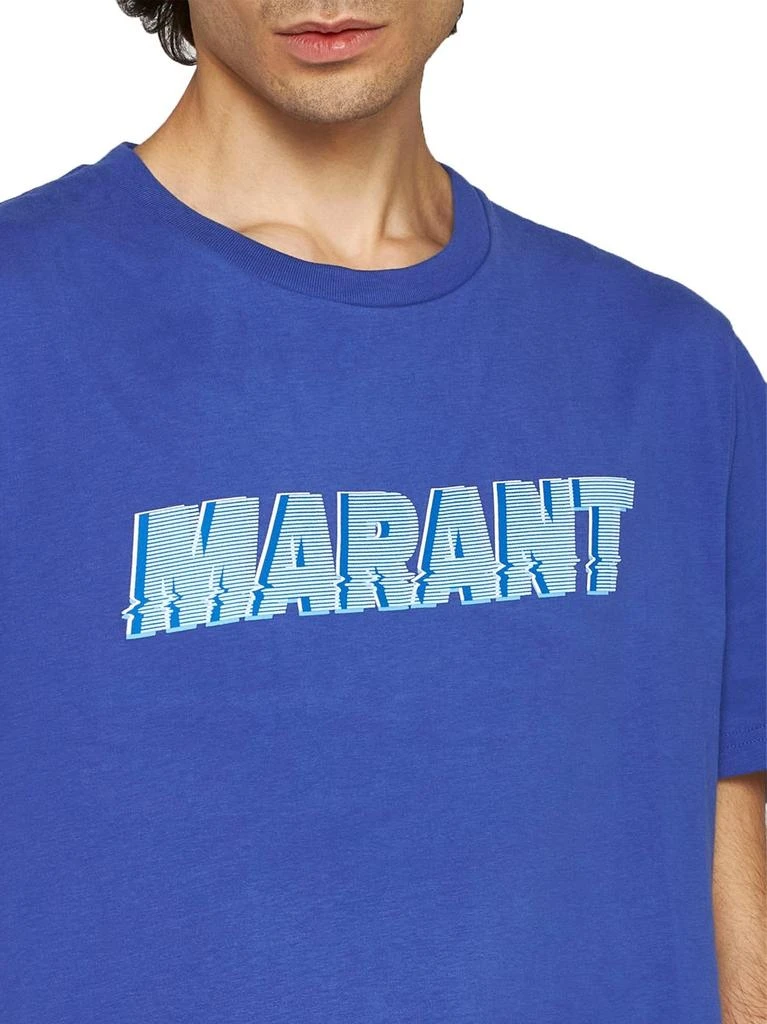 Isabel Marant Isabel Marant Logo Printed Crewneck T-Shirt 5