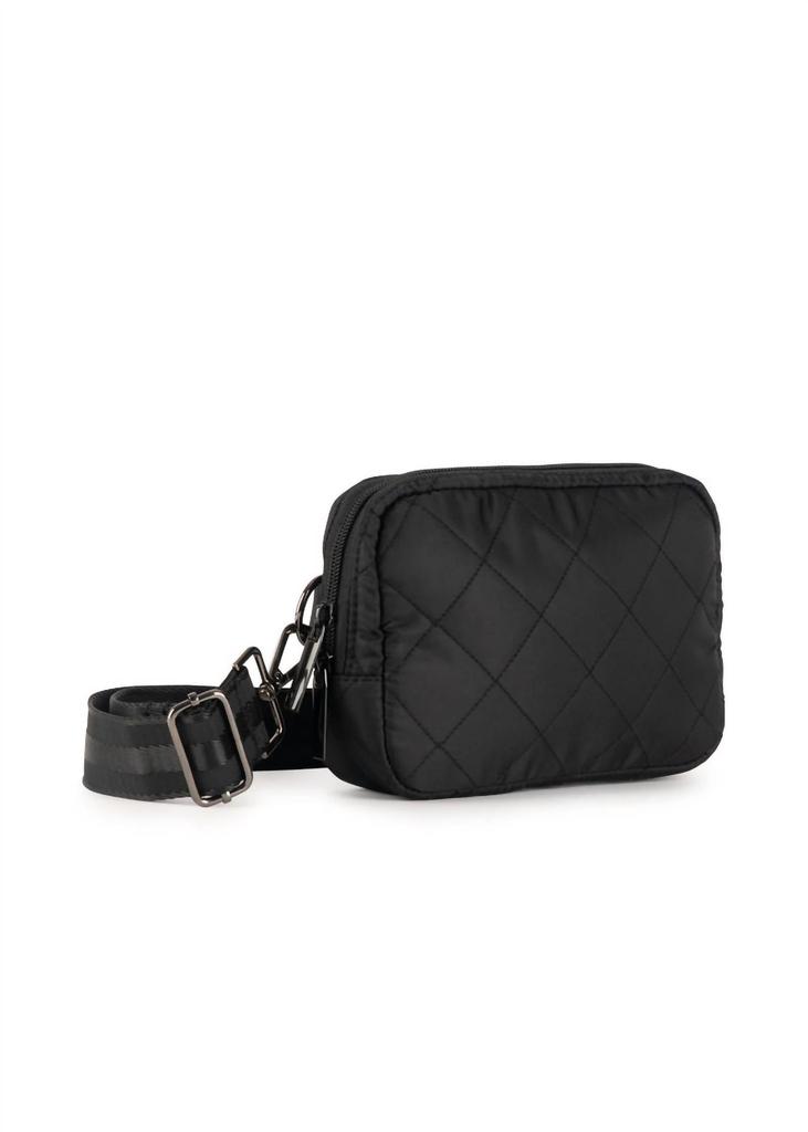 HAUTE SHORE Women's Amy Belt Bag In Charcoal