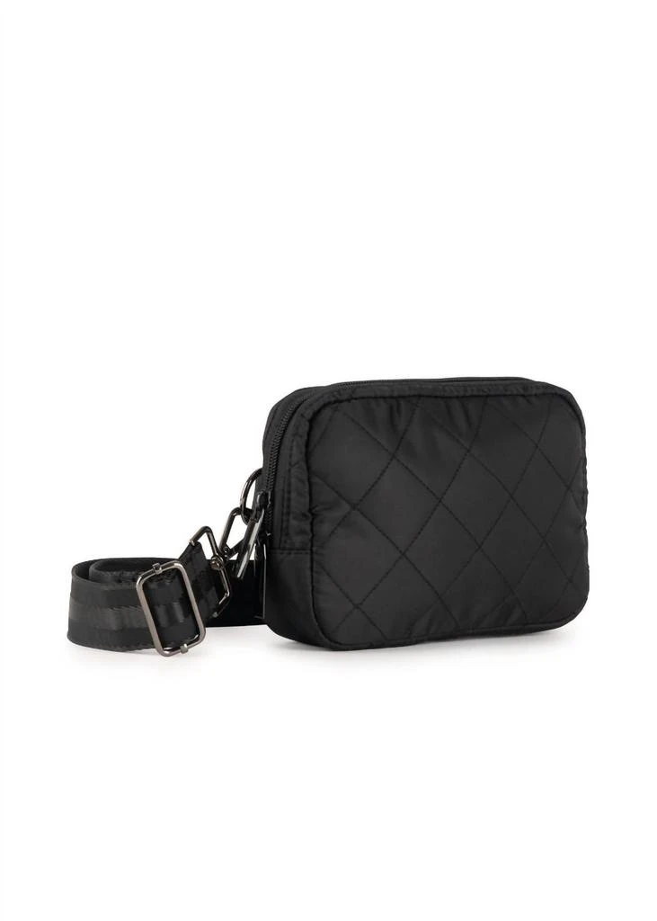 HAUTE SHORE Women's Amy Belt Bag In Charcoal 2