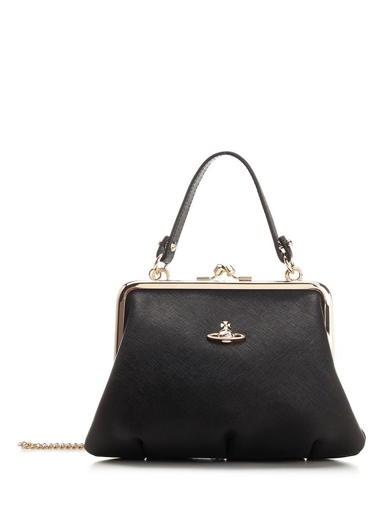 ☆【Vivienne Westwood】☆SMALL YASMINE SAFFIANO TOTEBAG☆ Vivienne Westwood Small Yasmine Tote Bag | Black | FARFETCH