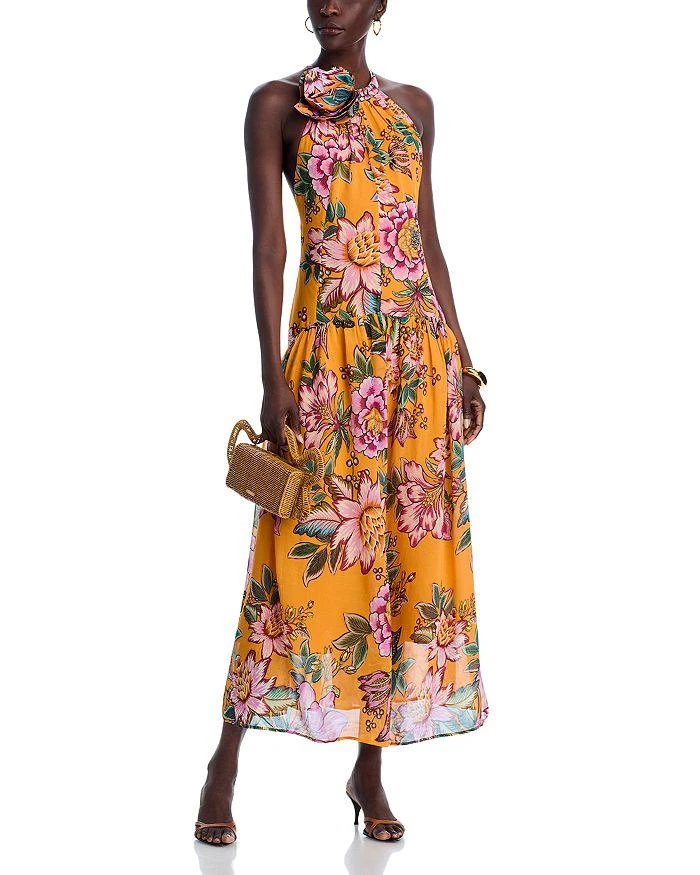Farm Rio Wonderful Bouquet Maxi Dress 2