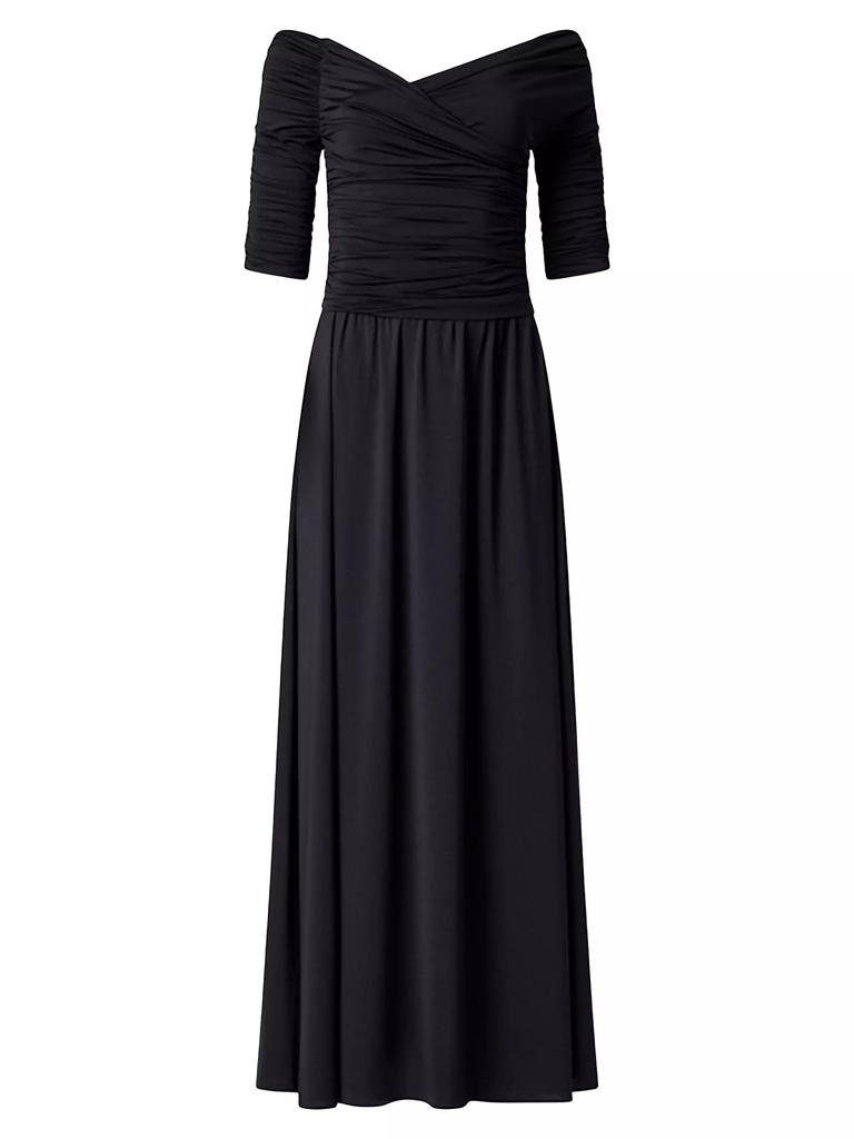 Altuzarra Char Ruched Off-The-Shoulder Maxi Dress
