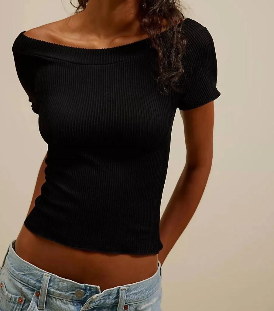 Free People Free People - Ribbed Tee