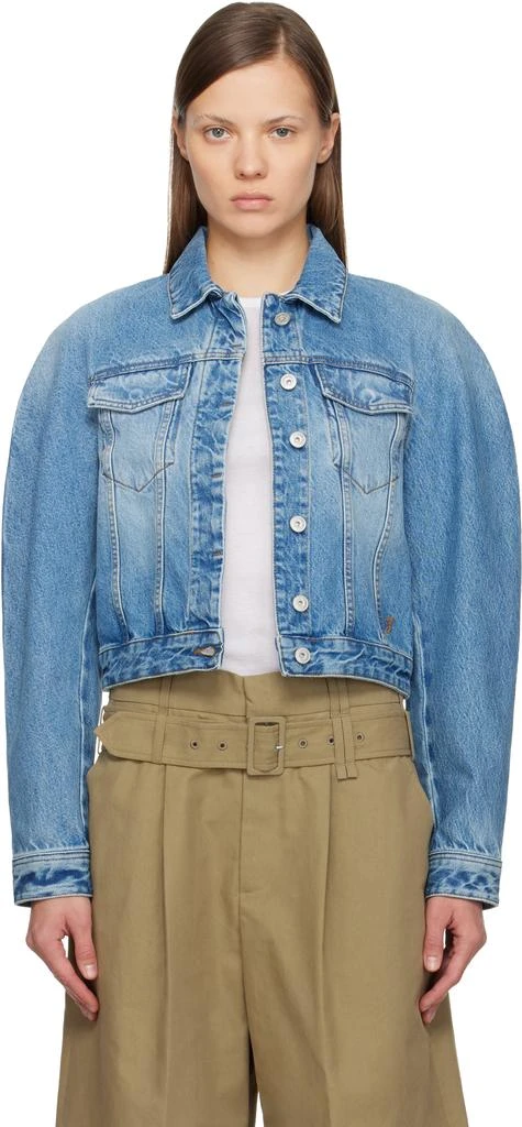 Jacquemus Blue
The Ovalo de-Nîmes
Denim Jacket
