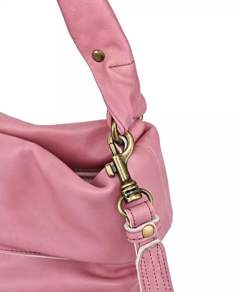 OLD TREND Sweet Lotus Leather Bucket Bag 13