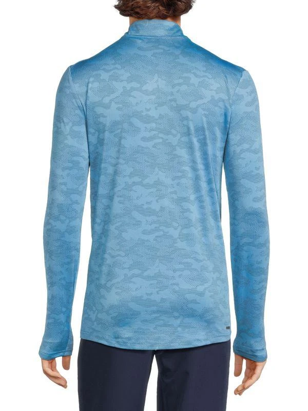 Spyder Logo Zip Up Pullover 2