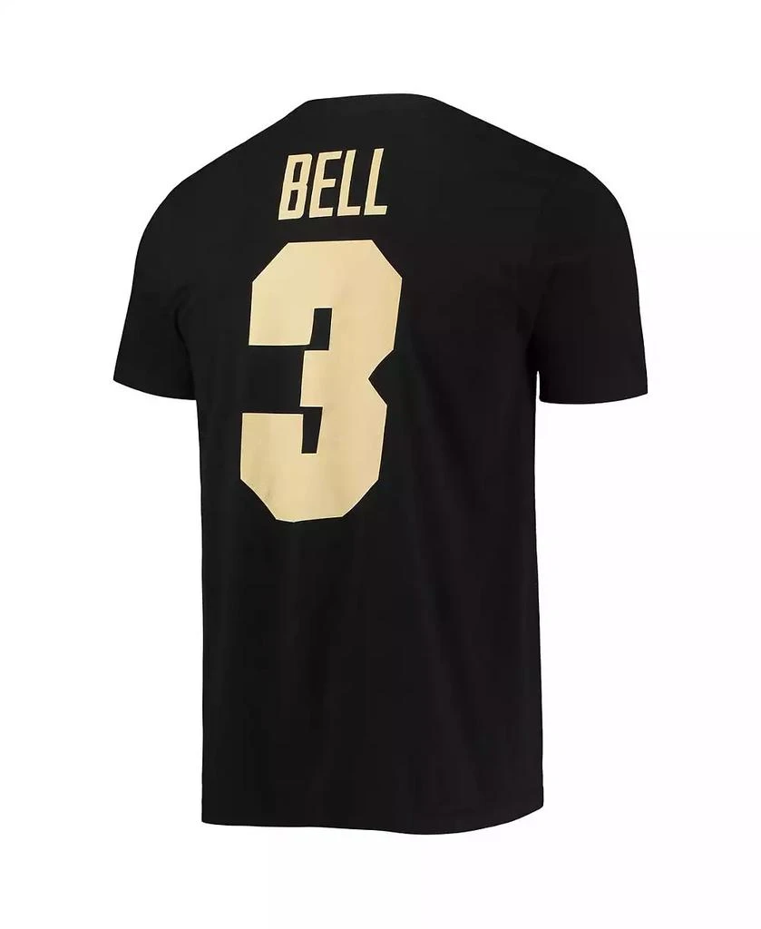 NIKE Men's David Bell Black Purdue Boilermakers 2022 NFL Draft Name and Number T-shirt 4