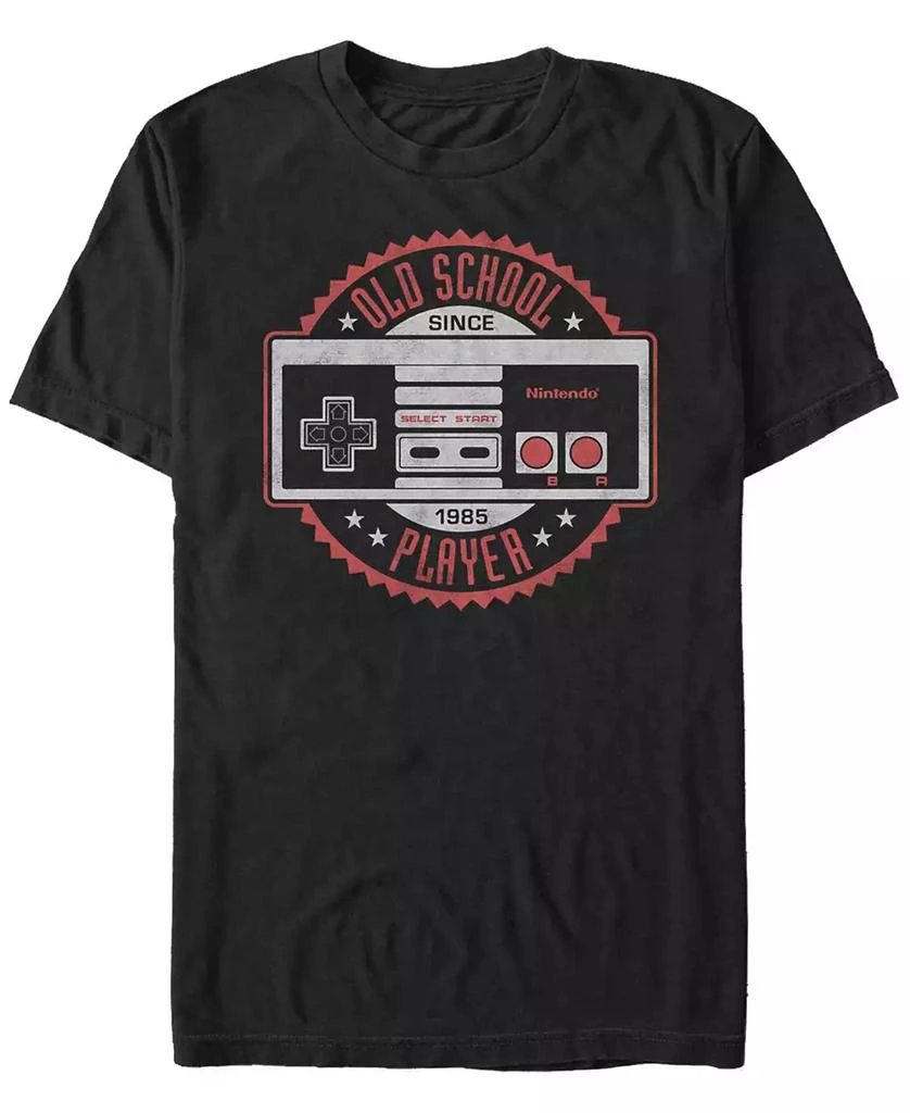 Nintendo Nintendo Men's Classic NES Controller Short Sleeve T-Shirt 1