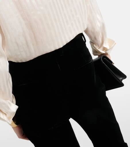 Tom Ford Wallis velvet straight pants 6