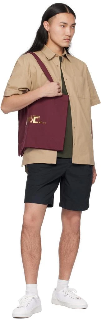 A.P.C. Burgundy Lunar New Year 2025 Diane Shopping Tote 4