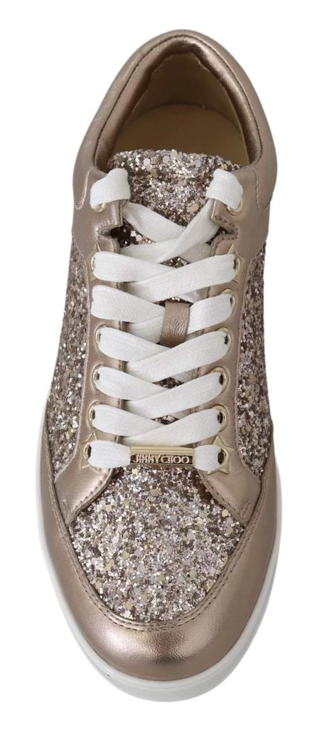 Jimmy Choo Miami Ballet Pink Leather Sneakers 3