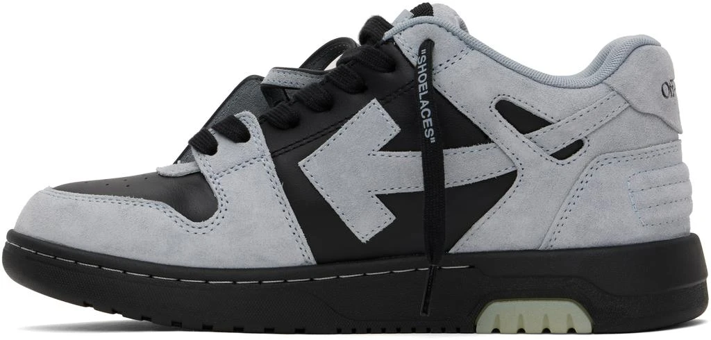 Off-White Gray & Black Out Of Office Sneakers 3
