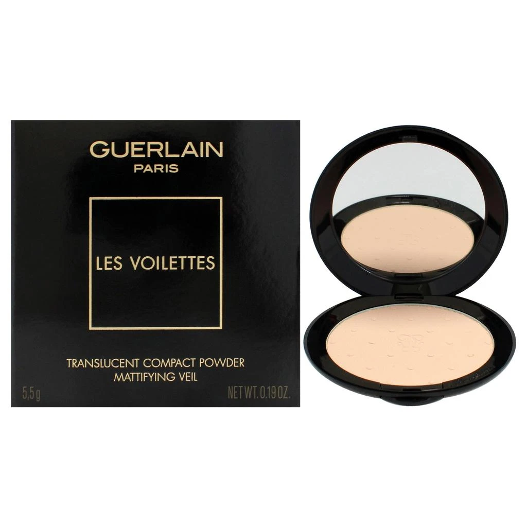 Guerlain Les Voilettes Translucent Compact Powder - 3 Medium by  for Women - 0.19 oz Powder 1