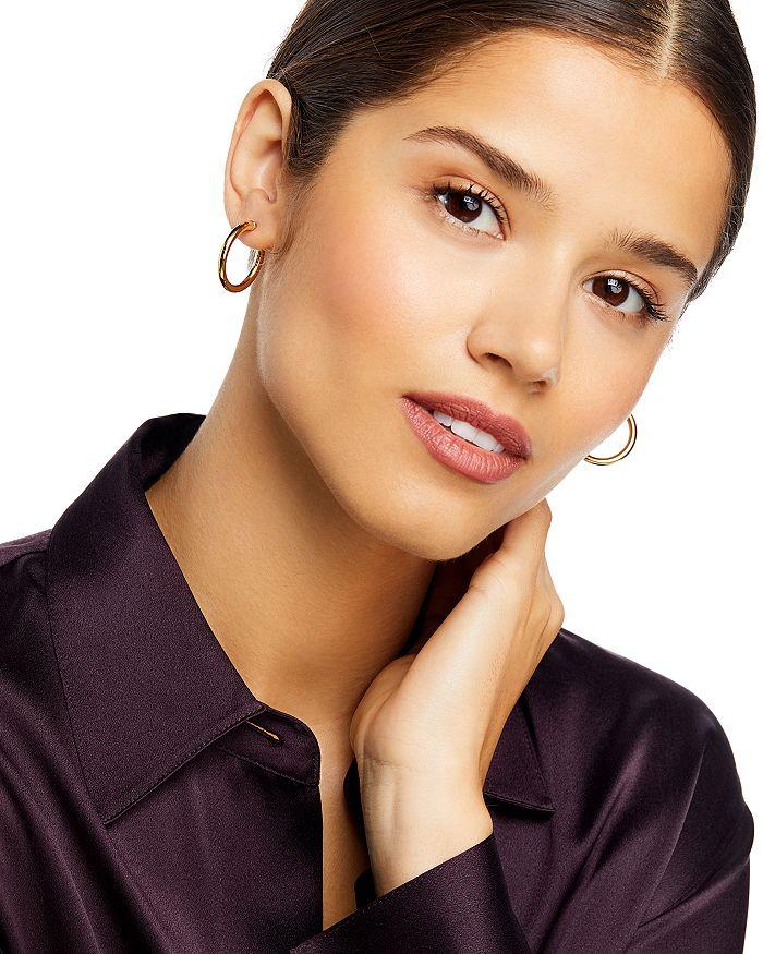 Bloomingdale's 14K Yellow Gold Tube Hoop Earrings
