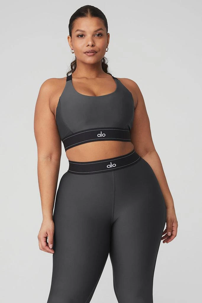 Alo Airlift Suit Up Bra - Macadamia/White 5