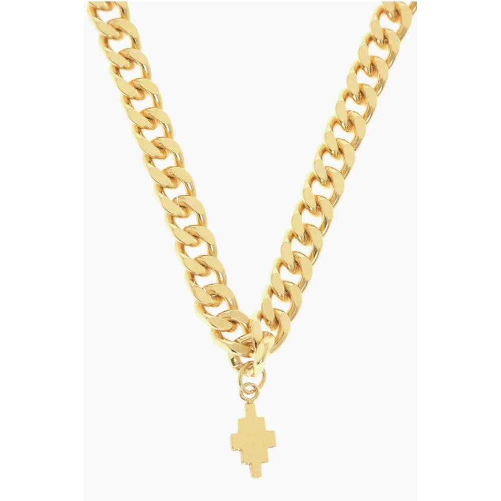 Marcelo Burlon en Effect Chain Necklace with Women's Pendant 2