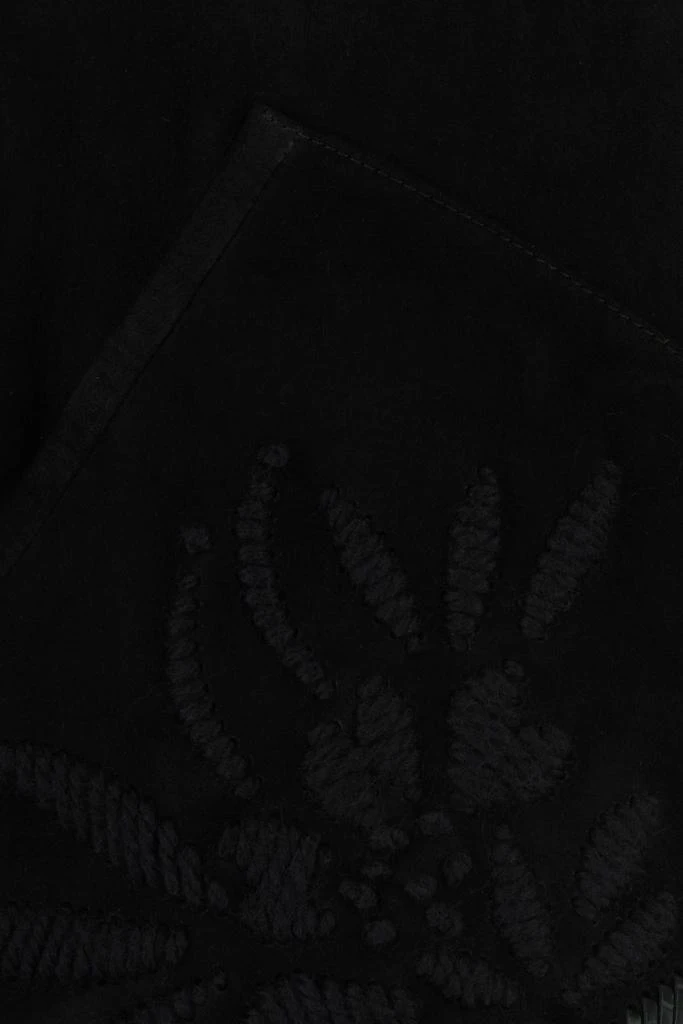 ERMANNO Black shearling jacket 2