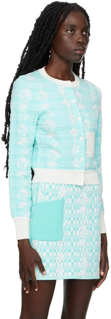 PH5 Blue Stevie Eco Floral Stitch Cardigan 2