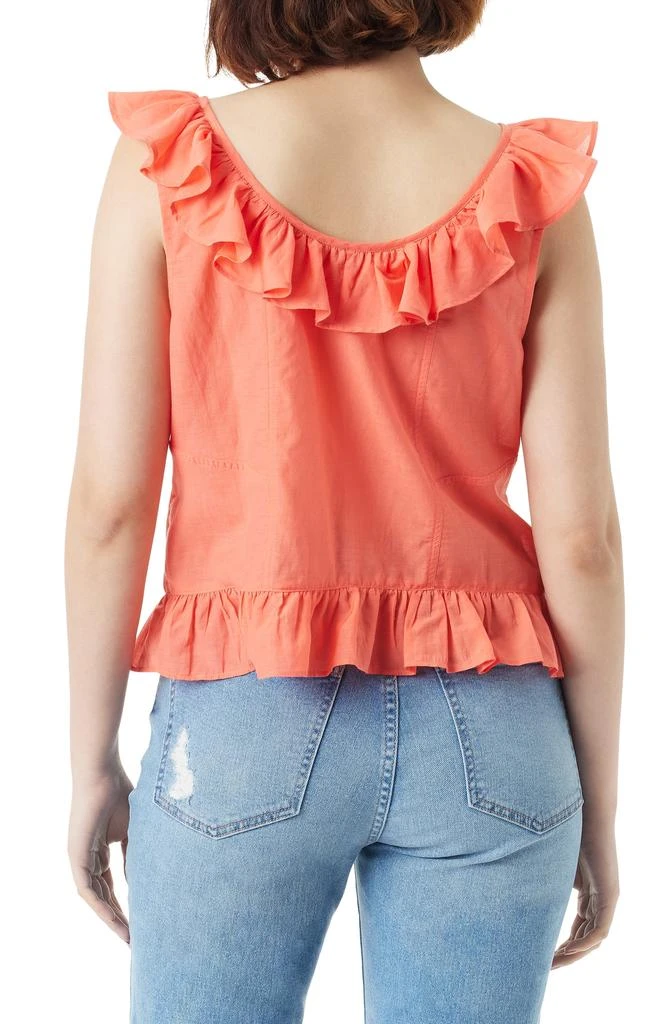 Sam Edelman Adelia Ruffle Sleeveless Top 2