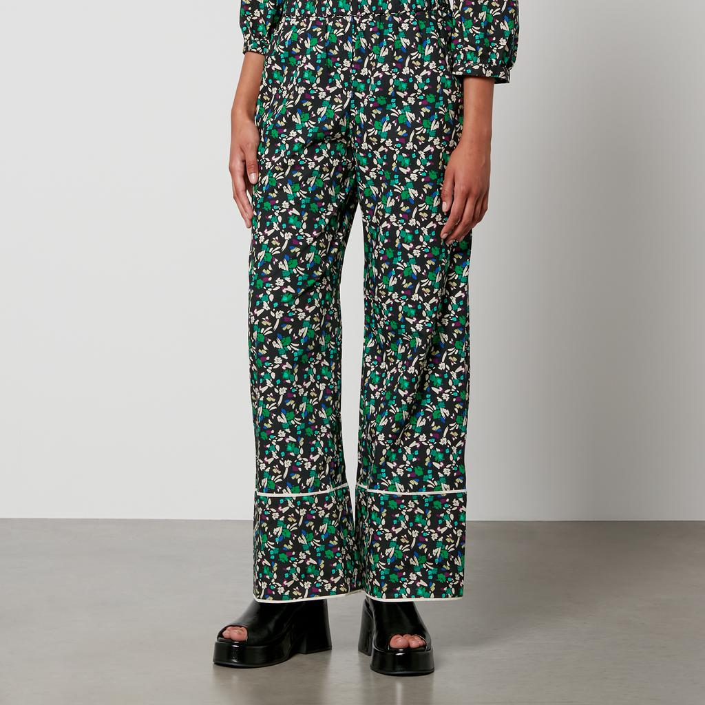 BAUM UND PFERDGARTEN Baum und Pferdgarten Nala Floral-Print Cotton Trousers