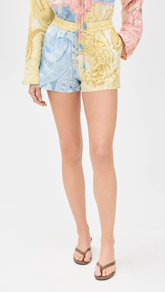 Hemant and Nandita Waist Elasticated Shorts 1