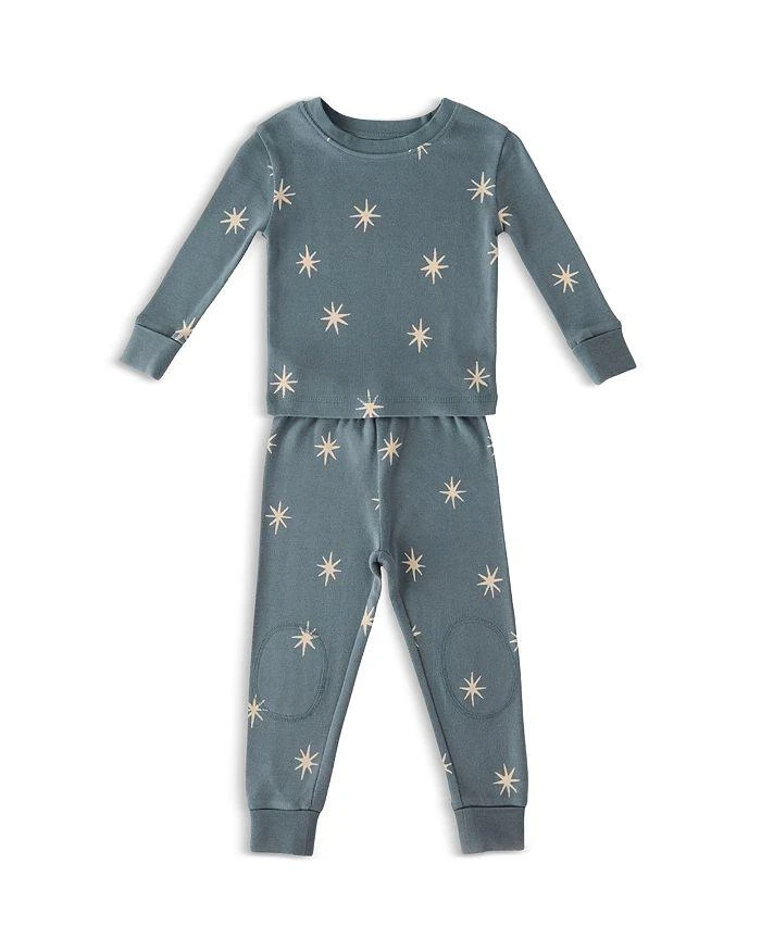 Pehr Unisex Starry Midnight Ribbed Pajama Set - Baby, Toddler