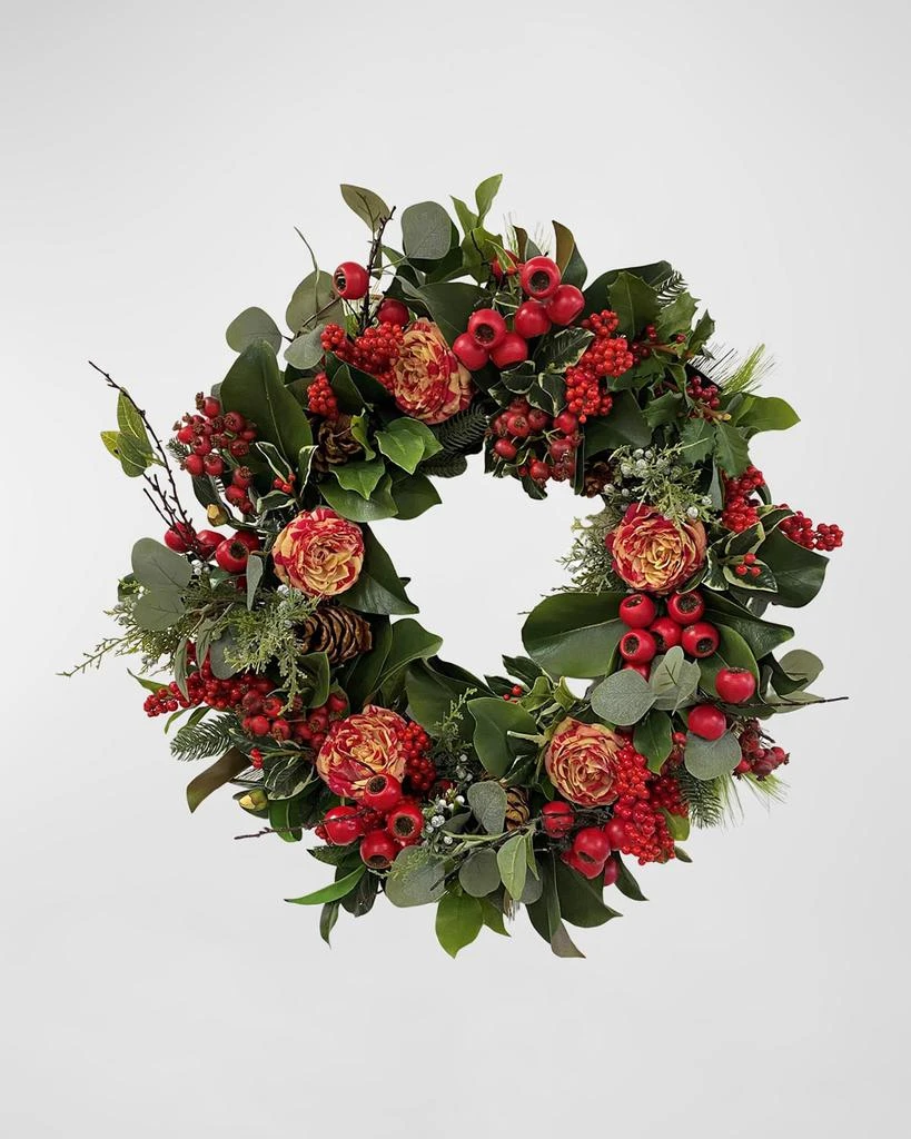Winward Home 24" Holiday Deluxe Wreath