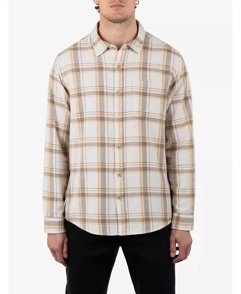 Hurley Men's Portland Flannel Long Sleeve shirt 2