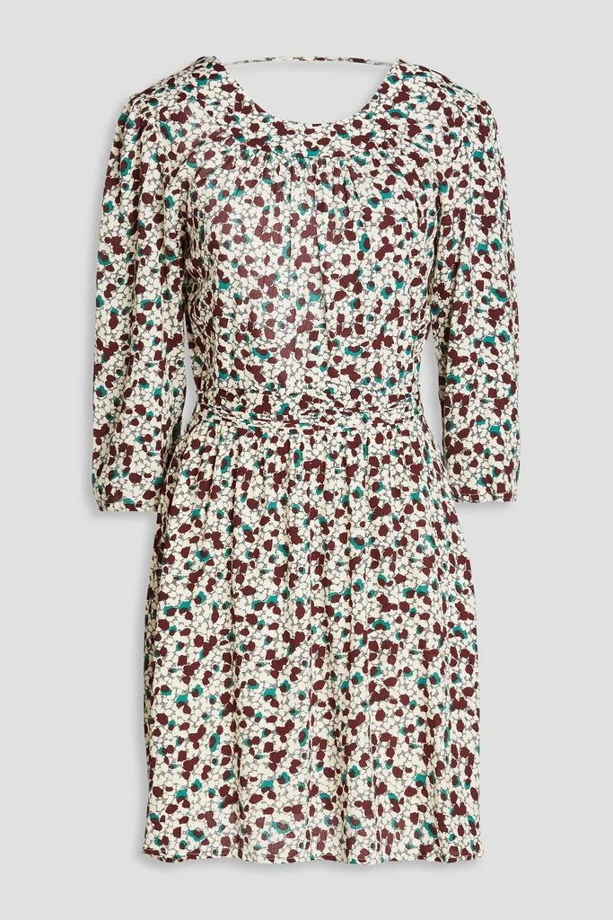 ba&sh Elys printed LENZING™ ECOVERO™ crepe mini dress 1