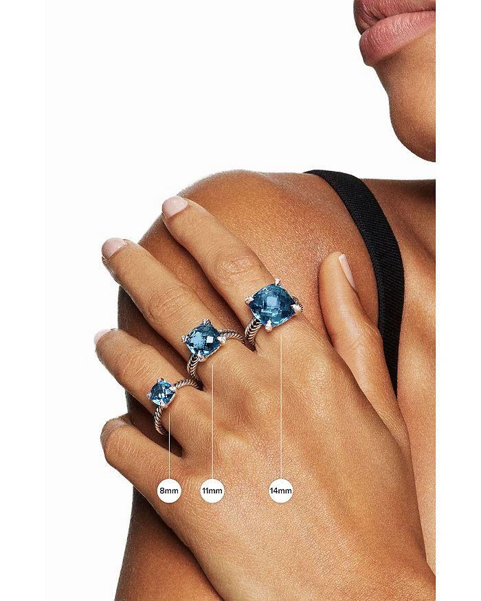 David Yurman Châtelaine® Ring with Gemstones and Diamonds 3