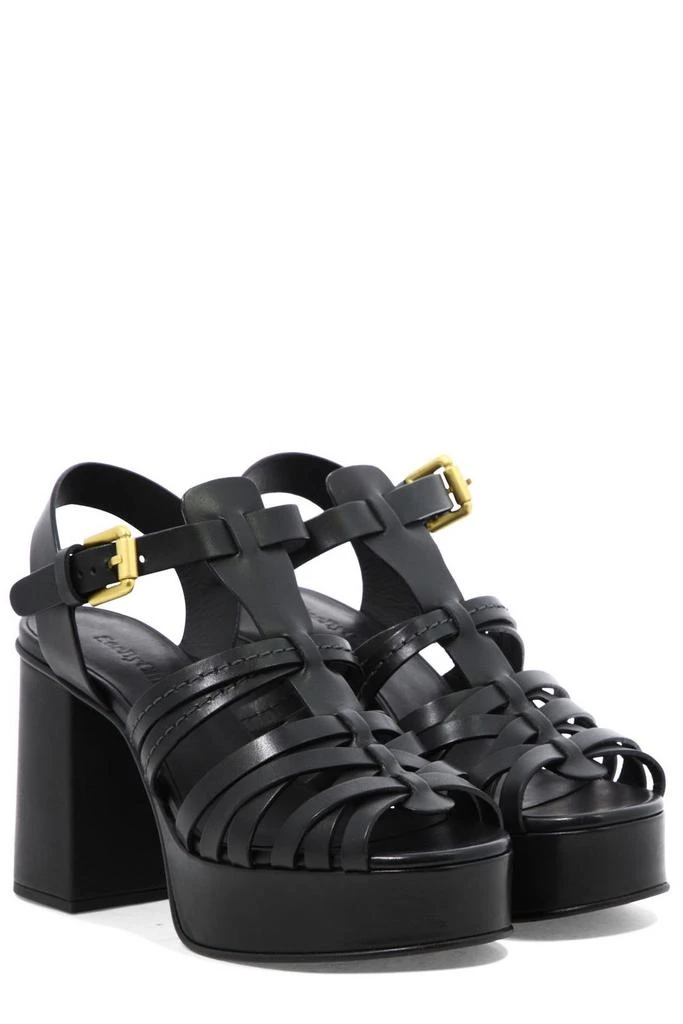 See by Chloé See By Chloé Sierra Caged Platform Sandals 3