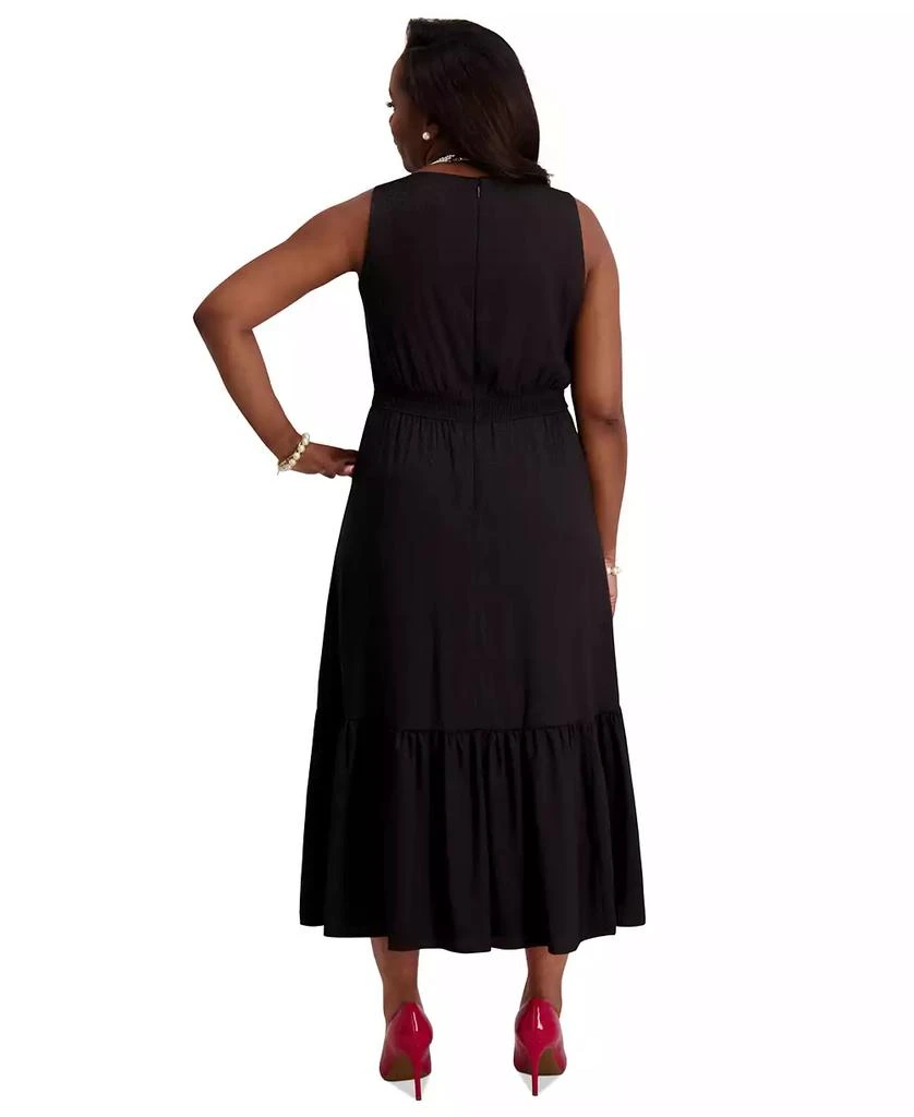 Kasper Women's Tiered Midi Dress, Regular & Plus Sizes 5