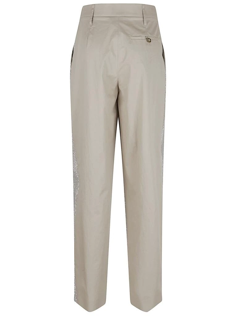 Stella McCartney Stella McCartney Slouchy Paneled Rhinestone-Embellished Pants 2