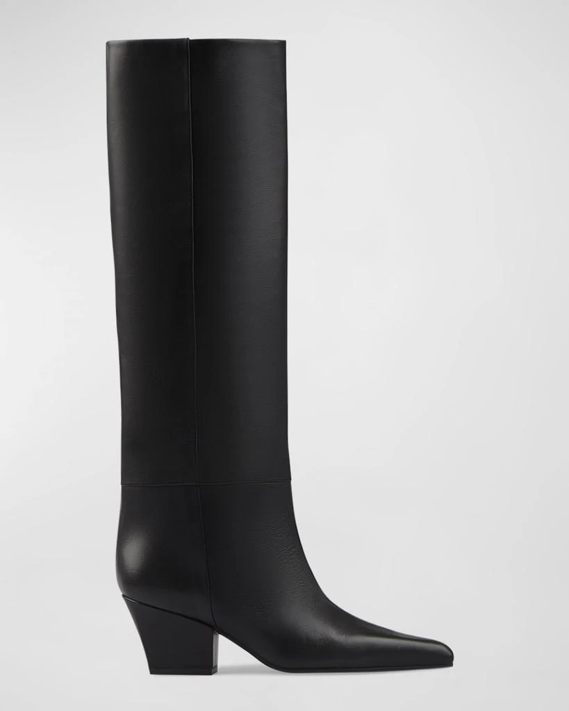 Paris Texas Jane Knee-High Leather Boots 1