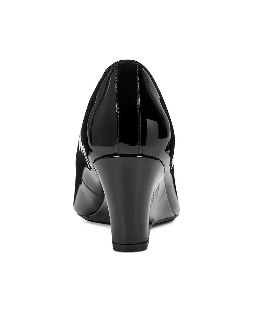 Easy Spirit Women's Coleen Open-Toe Slip-On Dress Wedges 3