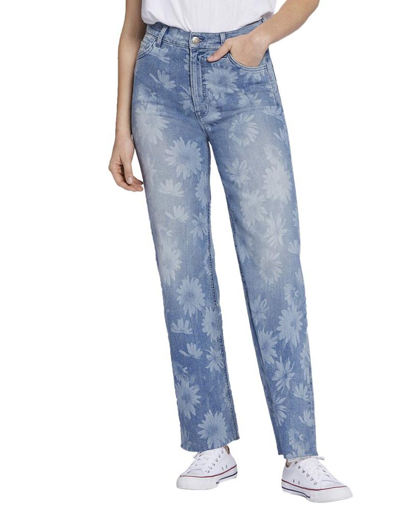 Current Elliott Current/Elliott The Navigator Wild Flower Wide Leg Jean