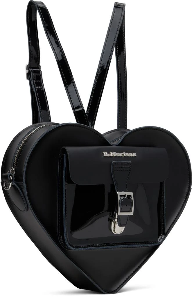 Dr. Martens Black Heart Shaped Leather Backpack 2