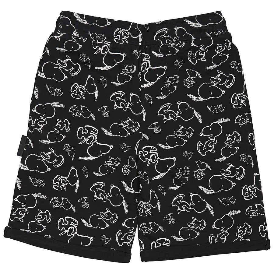 Eleven Paris Boys Black Peanuts Shorts