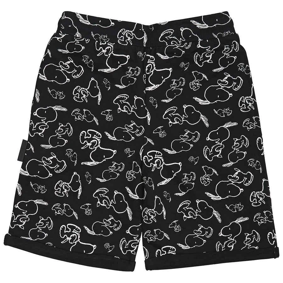 Eleven Paris Boys Black Peanuts Shorts 2