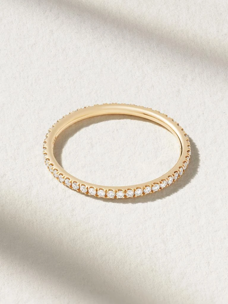 Ileana Makri Thread 18k 黄金钻石永恒戒指 1