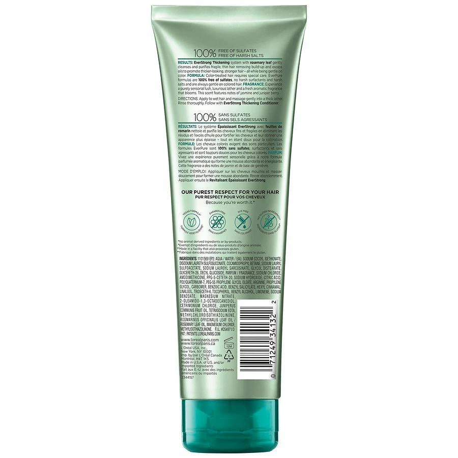 L'Oreal Paris Thickening Sulfate Free Shampoo for Thin Hair 2