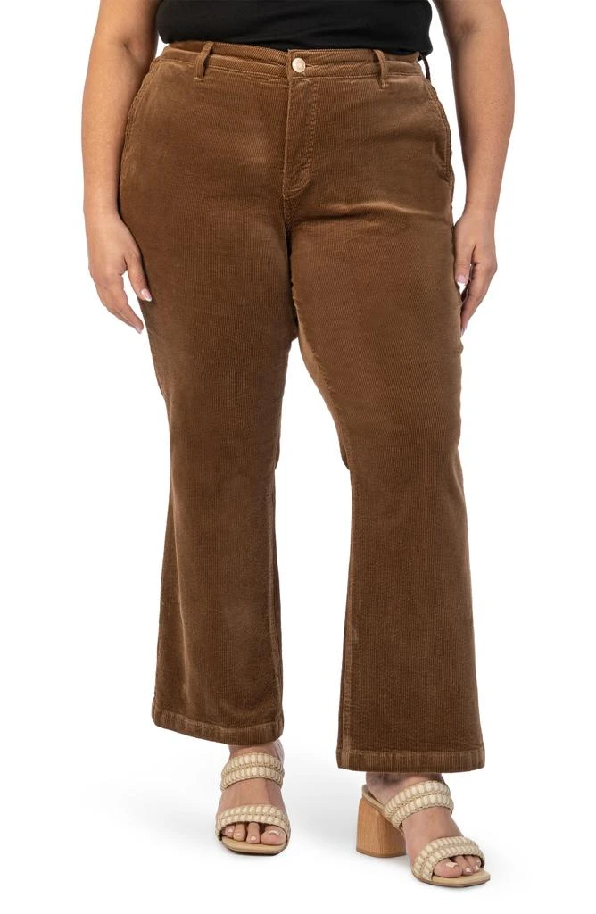 KUT from the Kloth Kelsey Ankle Flare Corduroy Jeans 1