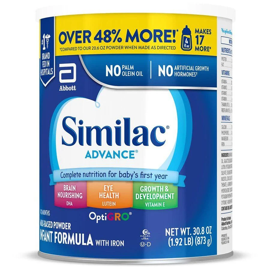 Similac Infant Formula with Iron, Powder 7
