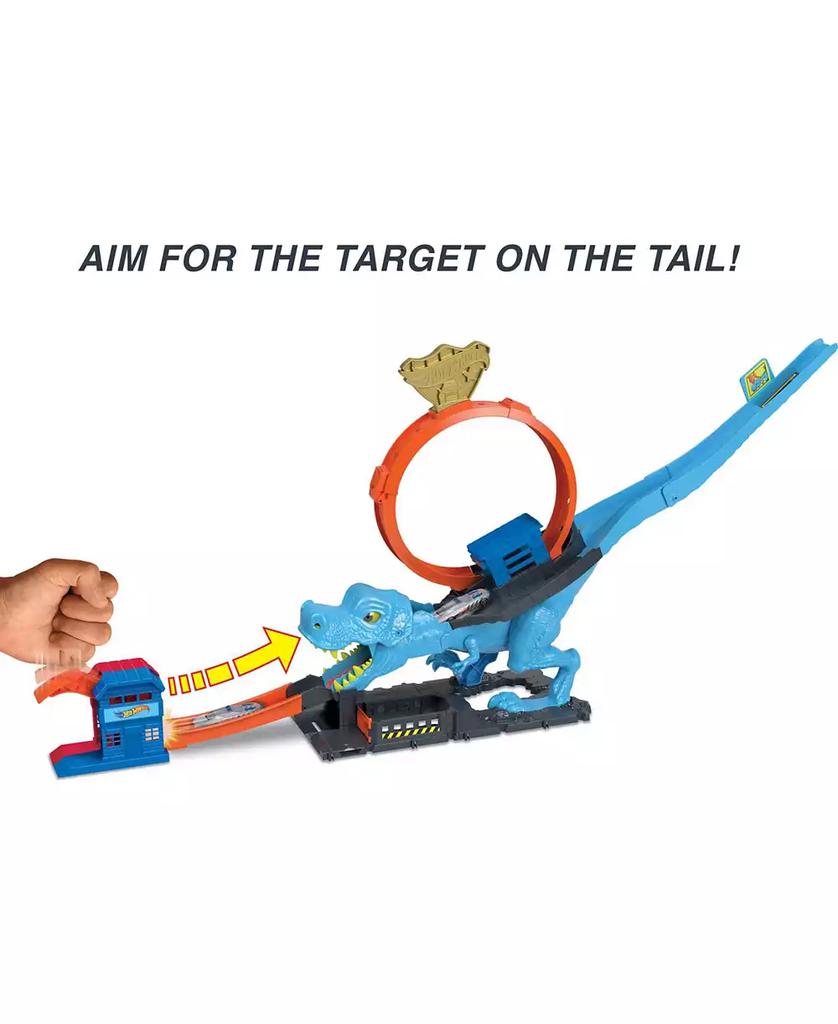 Hot Wheels City T-Rex Chomp Down Playset