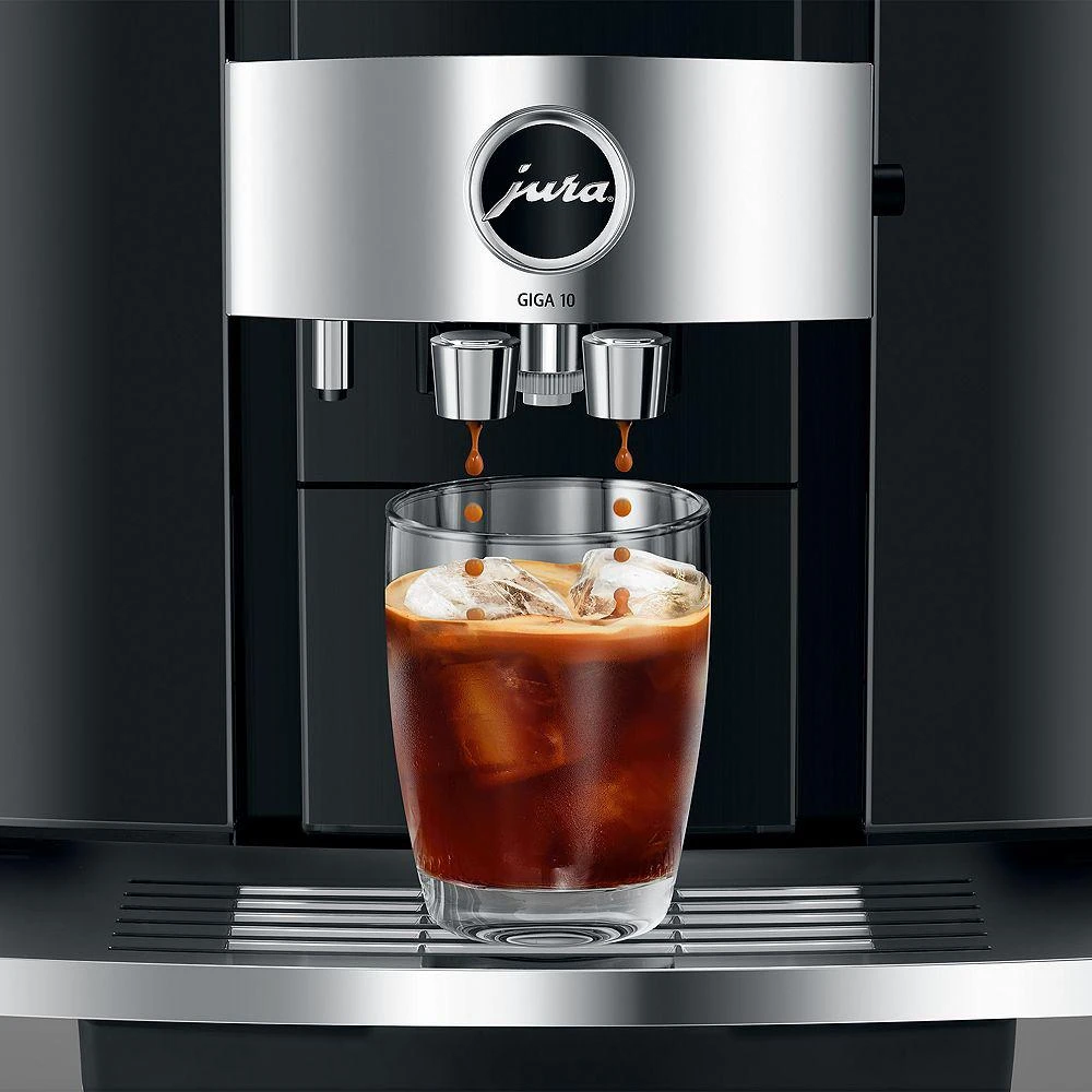 JURA GIGA 10 Hot
Cold Brew with Two Bean Hoppers in Diamond Black 8
