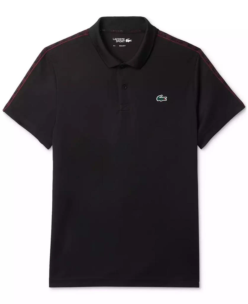 Lacoste Men's Jacquard Striped Polo Shirt 1