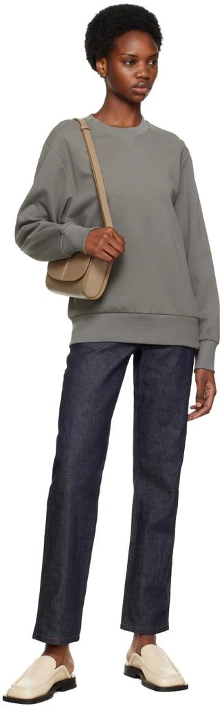 A.P.C. Khaki Duck Sweatshirt 4