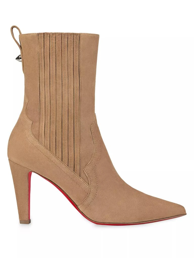 Christian Louboutin Santigag 85MM Leather Ankle Boots 1